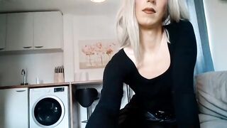 sam_cdsissy sissy crossdresser cums on web camera