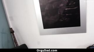 Stepdaddy's Sexy Doxy Stepdaughter - Orgydad