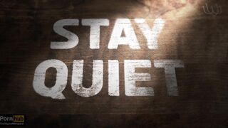Stay Quiet, That babe’s on the Phone - A Step-Dad Taboo Audio Roleplay