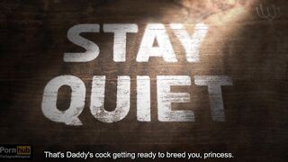 Stay Quiet, That babe’s on the Phone - A Step-Dad Taboo Audio Roleplay
