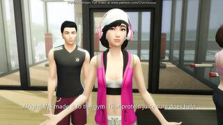 Banging My Girlfriend At The Gym During the time that Everybody Watches - sims 4 - CG Comics