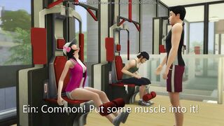Banging My Girlfriend At The Gym During the time that Everybody Watches - sims 4 - CG Comics