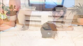 Wieczorna zabawa na trzy dziury z żoną Polska para