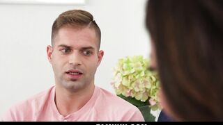Stepmom Steps in To Give Sex Lessons to Stepson - Famxxx