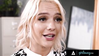 GIRLSWAY - Bossy Blond mother I'd like to fuck Ariel X Craves To Be DOMINATED By Kenna James During Job Interview