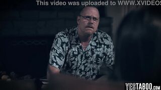 Lewd old man catfishes and rails a small blameless teen student hardcore