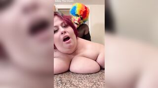 Gibby The Clown Screwing The Literal Sense Into This big beautiful woman Hoe Who Enjoys Clown Dick