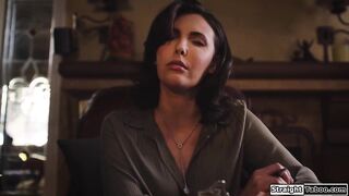 mother I'd like to fuck counselor lets her clients wife lick her cunt ifo him