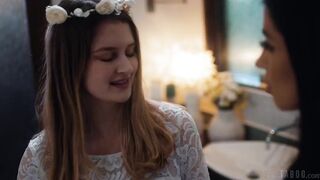 Pure Taboo Bride Bunny Colby’s Repressed Lesbo Wishes Ravished by Stepsister-in-law Alex Coal