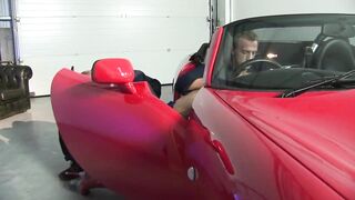 Older mother I'd like to fuck drilled on Ferrari