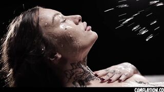 Tattoed Slut Likes Anal Creampie And Extraordinary Squirting Orgams - Tabitha Poison CUMFLATION