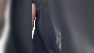 My neighbour comes home on a super sexy day