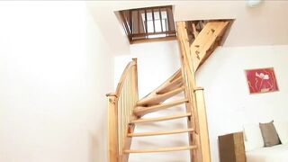 Sexy bitch with giant natural boobs takes a wonderful dong