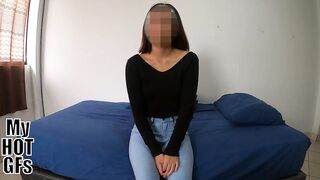 Oh my god! I filled Margarita's snatch with milk and this babe got preggo!