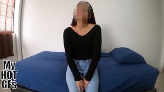 Oh my god! I filled Margarita's snatch with milk and this babe got preggo!