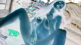 Large tit Exotic angel gets wicked