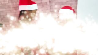 This petite baby was a miniature version of Mrs. Claus and a gift from Tiffany for her uncle, and moreover having tons of wild sex, the little one gave a great beating, Christmas domination TIFF