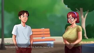 All sex scenes with Judith and Tammy - Summertime Saga twenty one.0.0