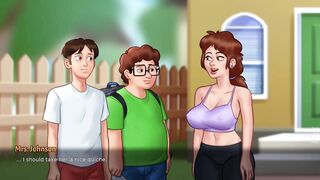 All sex scenes with Judith and Tammy - Summertime Saga twenty one.0.0