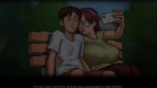 All sex scenes with Judith and Tammy - Summertime Saga twenty one.0.0
