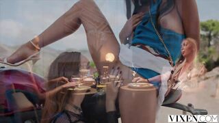 Vixi's been keeping secrets her ally Melanie is a bad influence, and they've been hooking up when nobody is looking. Nobody suspects everything but Vixi's mamma's fresh boyfriend... and they have a plan to keep him quiet.