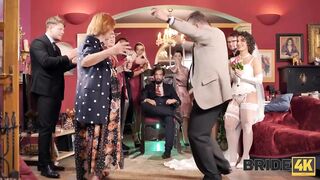 BRIDE4K. All saw my twat and I don't give a bang. Hawt sex with Lola Danger