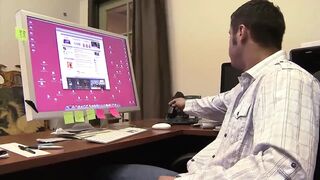 Zoey Holloway is a doxy who gets her melons popped whilst screwing