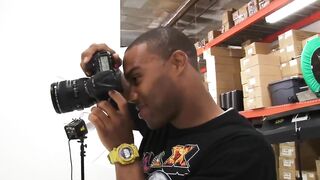 Porsha Karrera is a breasty ebony gal who bangs a ebony penis