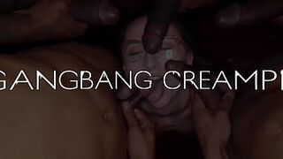 Sofie Marie Drenched in Thick Loads During Eager Team fuck