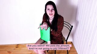 "I won't screw with u" wife cheating on creditor