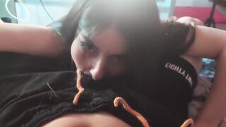 Real Pair Morning Sex – Slow Teasing Turns into Intensive Prone Bone and Cum Inside