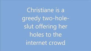 The presentation of Trans Sissy Christiane