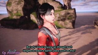 Stranded On A Deserted Island - Lesbo to Shemale hentai - CG Porn - Wild Life