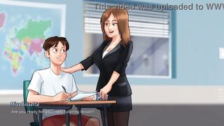All sex scenes with teachers - Summertime Saga twenty one.0.0, Part 4