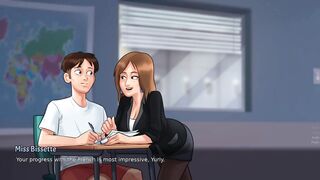 All sex scenes with teachers - Summertime Saga twenty one.0.0, Part 4