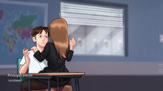 All sex scenes with teachers - Summertime Saga twenty one.0.0, Part 4