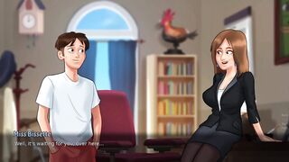 All sex scenes with teachers - Summertime Saga twenty one.0.0, Part 4