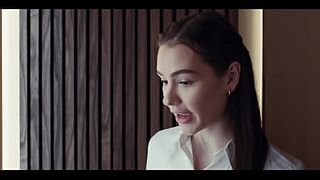 eighteen Years Old Bratty Beauty Used by Mature Handyman in Elevator - Freeze Time Stop Fetish Trailer