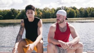 Str8 Blue Balls Gone Homosexual On Blue Waters - Gal Elias, Marcus McNeil
