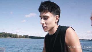 Str8 Blue Balls Gone Homosexual On Blue Waters - Gal Elias, Marcus McNeil