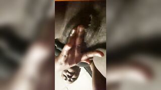 Black street walker twat play movie scene