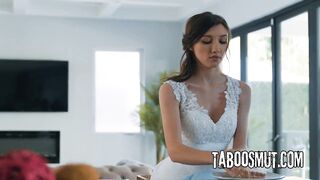 Large Boobs Stepmom Guides Her Stepson How To Screw His Wife