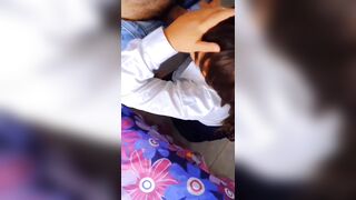 We left the classroom very late and I took my student home