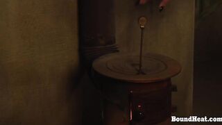 2 Fleshly Lesbos Thrall Booty Stripped On A Daybed Enjoying With Wicked Madame