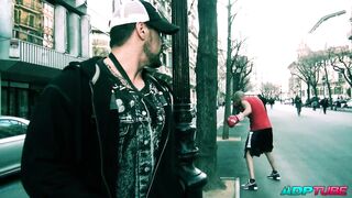 Youthful Spanish woman screws a boxer with a massive dick PART1 - ADPTUBE