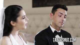 Groomsman Butt Bangs His Italian Bride On Weddings Day