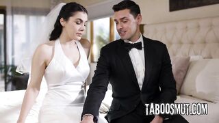Groomsman Butt Bangs His Italian Bride On Weddings Day