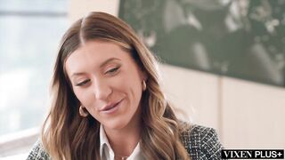 Addison desires to land a fresh client, and that babe's going to close this deal by showing him the quality of care this babe gives to VIP customers.