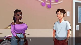 All sex scenes with teachers - Summertime Saga twenty one.0.0, Part two