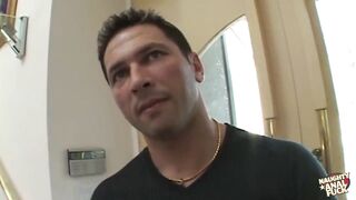 Chick gets screwed in doggy and gets her booty filled